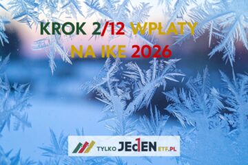 Krok 2/12 wpłaty na IKE 2026